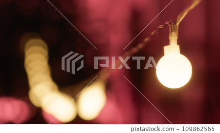 Christmas Strip Lights Copy Space 109862565