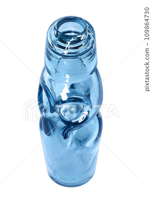 Ramune bottle illustration realistic 109864730
