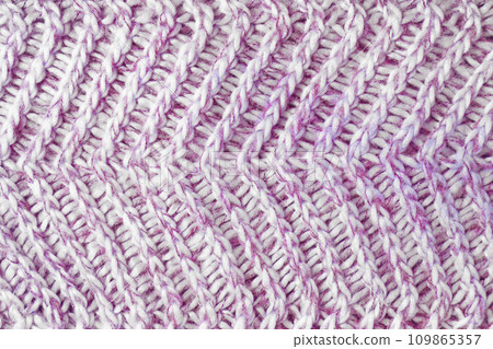 Jersey textile background , pink white melange knitted fabric, cloth surface Jersey textile background , pink white melange knitted fabric, cloth surface 109865357