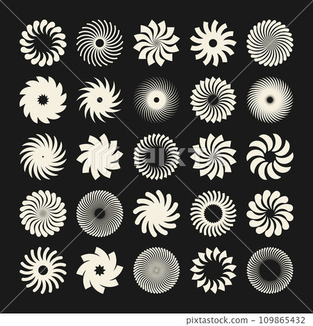 Brutalist geometric shapes, symbols. Simple primitive elements and forms. Bauhaus retro design, trendy contemporary minimalist style. Vector illustration Brutalist geometric shapes, symbols. Simple primitive elements and forms. Bauhaus retro design, trendy contemporary minimalist style. Vector illustration 109865432