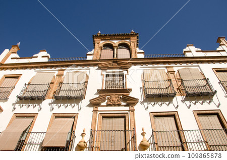 Building on a street in Seville. 109865878