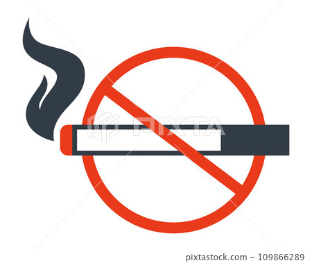 no smoking icon. no smoking icon. 109866289