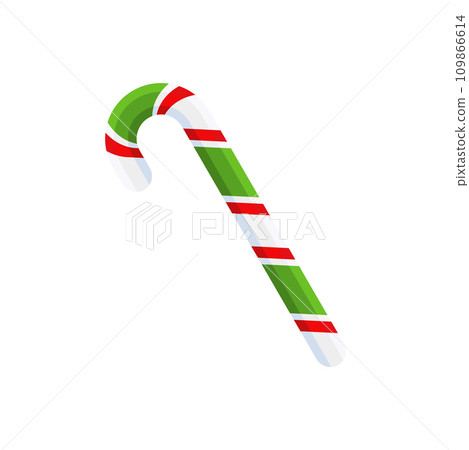 Christmas Candy Cane. Design element for door... - Stock Illustration ...