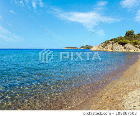 Trani Ammouda beach(Halkidiki, Greece). Trani Ammouda beach(Halkidiki, Greece). 109867508