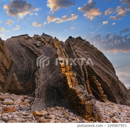 Rock on Portio Beach. 109867951