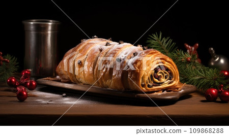the christmas roly as seen on a board the christmas roly as seen on a board 109868288