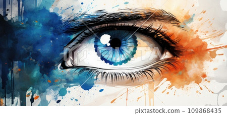 the indian flag painting in color the indian flag painting in color 109868435