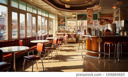 Cafe, restaurant illustration Cafe, restaurant illustration 109869885