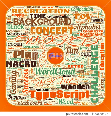 Word cloud of the G A M E as background Word cloud of the G A M E as background 109870326