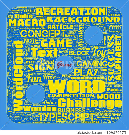 Word cloud of the G A M E as background Word cloud of the G A M E as background 109870375