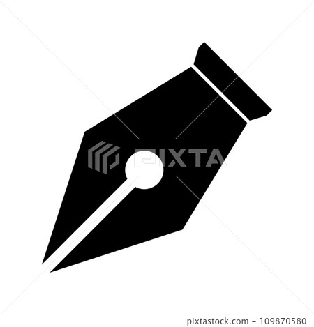 fountain pen icon fountain pen icon 109870580