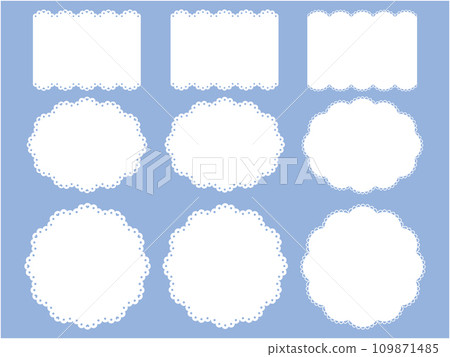 lace style frame set 109871485