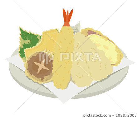 什錦天婦羅的插圖 什錦天婦羅的插圖 109872005