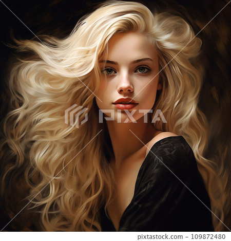 A woman who turns around 109872480