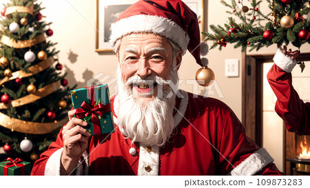 聖誕禮物和聖誕老人 109873283
