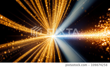 Blue ray - Stock Illustration [109874258] - PIXTA