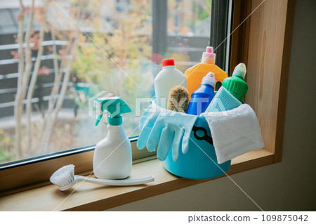 Cleaning tools Cleaning image material Cleaning tools Cleaning image material 109875042