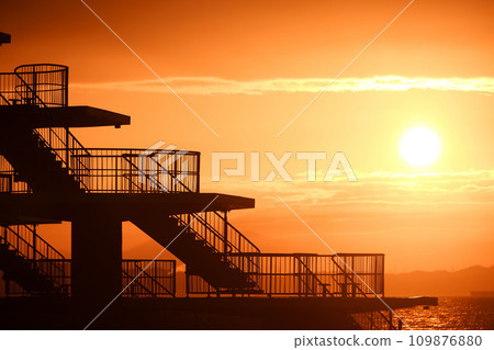 富津岬夜景 富津岬夜景 109876880
