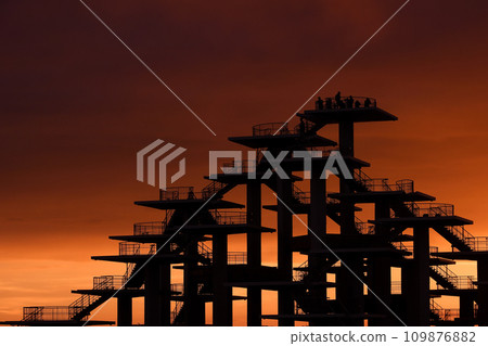 Futtsu Misaki evening view Futtsu Misaki evening view 109876882