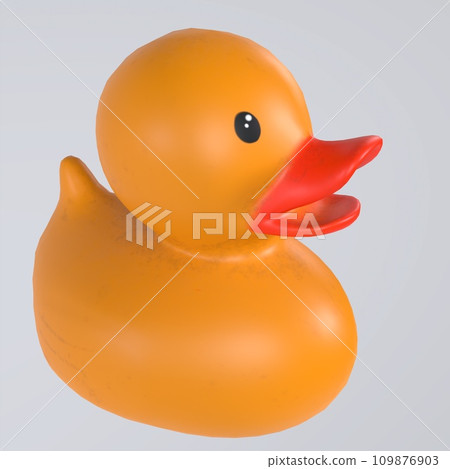 Duck Toy isolated on white background Duck Toy isolated on white background 109876903