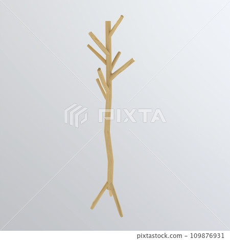 Hanger isolated on white background 109876931