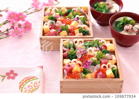 Doll's Festival seafood loose sushi 109877034