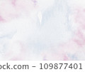 Pink Blob Watercolor Texture Backgrounds, Pink pastel artistic element for templates invitation card design 109877401
