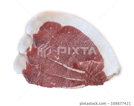 瘦肉、肥肉、火鍋肉薄片 瘦肉、肥肉、火鍋肉薄片 109877421