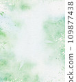 Green watercolor stains texture background, hand painted pastel watercolor background design for template banners prints invitation card 109877438