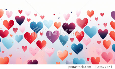 背景圖像與複製空間充滿愛心 109877461