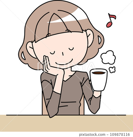 A woman relaxing 109878116