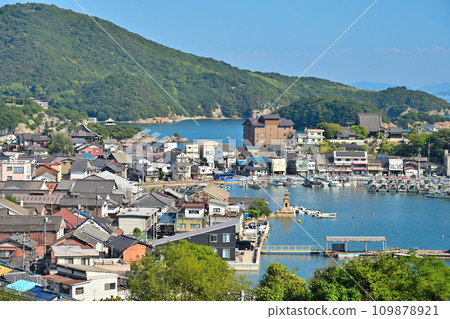 江戶時代的港口設施 鞆之浦的夜景與港口風景 109878921