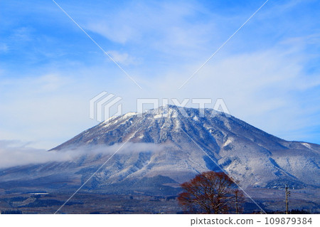 十二月的北信五山:信州的山脈 十二月的北信五山:信州的山脈 109879384