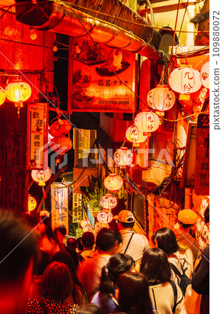 Jiufen at night, Taiwan 109880072