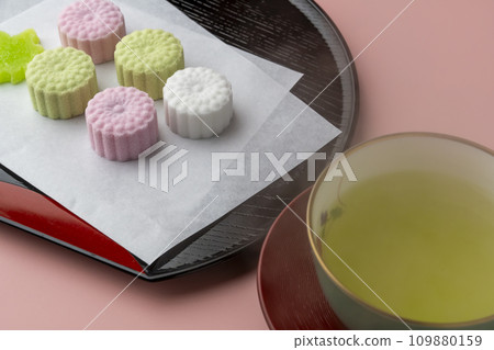 洛甘茶 綠茶 玉格 粉紅色 洛甘茶 綠茶 玉格 粉紅色 109880159