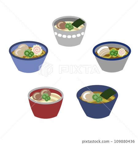 Various ramen sets Various ramen sets 109880436