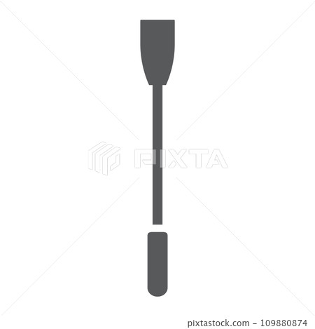Horse whip glyph icon, sex toy and adult, sex whip sign, vector graphics, a solid pattern on a white background, eps 10. Horse whip glyph icon, sex toy and adult, sex whip sign, vector graphics, a solid pattern on a white background, eps 10. 109880874