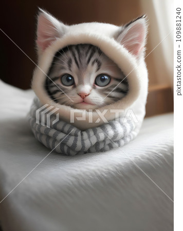 Kitten “AI generated image” 109881240
