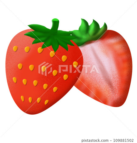 The strawberry drawing fruit png image 109881502
