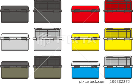 6 件組封閉式及開放式收納盒 6 件組封閉式及開放式收納盒 109882273