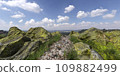 Path in the mountains 3D illustration 109882499
