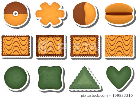 Big set homemade cookie different taste in pastry biscuit 109883310