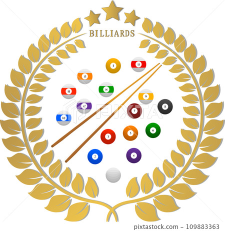 Collection accessory for sport game billiards Collection accessory for sport game billiards 109883363