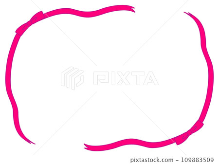 Simple ribbon frame 109883509