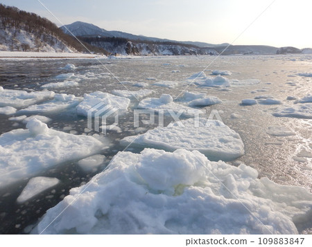 Sea of drift ice 109883847