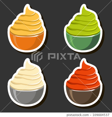 set various types beautiful tasty edible bright sauce consisting of various ingredients set various types beautiful tasty edible bright sauce consisting of various ingredients 109884537