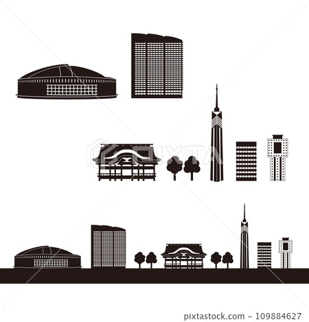 福岡城市景觀剪影 福岡城市景觀剪影 109884627