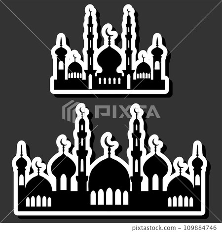 Beautiful illustration on theme of celebrating annual holiday Ramadan Beautiful illustration on theme of celebrating annual holiday Ramadan 109884746