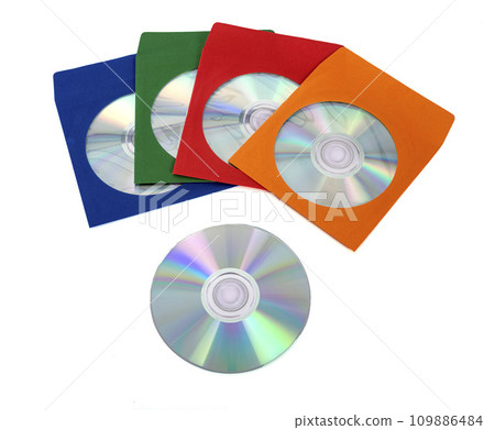 compact disk in studio 109886484