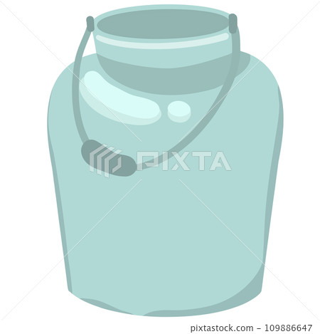 Bucket of milk illustration Bucket of milk illustration 109886647